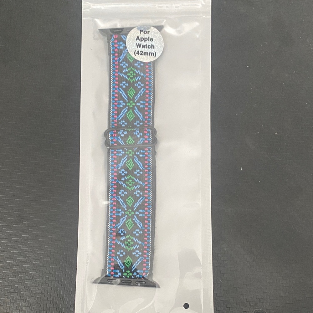 Colorful Patterned Apple Watch Band 42mm